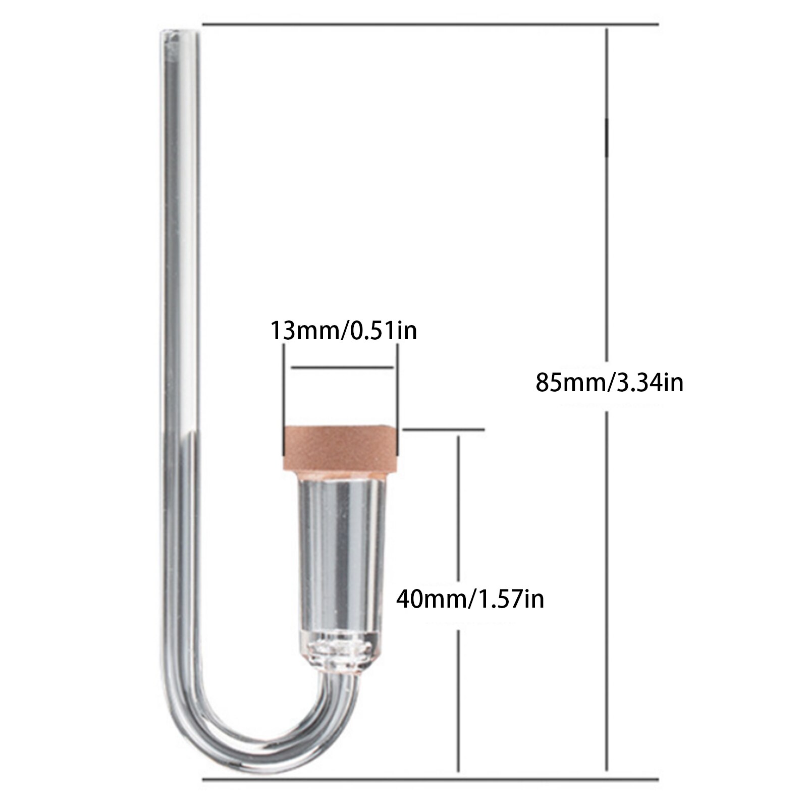CO2 Acrylic Diffuser Practical Transparent Equipment Tool CO2 Acrylic Diffuser Practical Transparent Equipment Tool