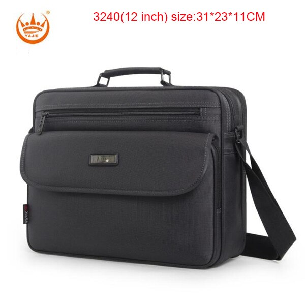 YAJIE Horizontal IPad Shoulder Bag Waterproof Oxford Man Tool Handbags Leisure Time Storage File Menssenger Crossbody Bag P634: 3240