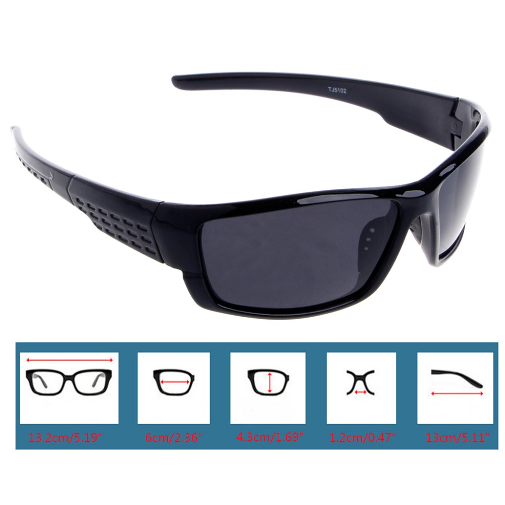 Óculos de sol masculino polarizado, óculos esportivo para dirigir, ciclismo, pesca