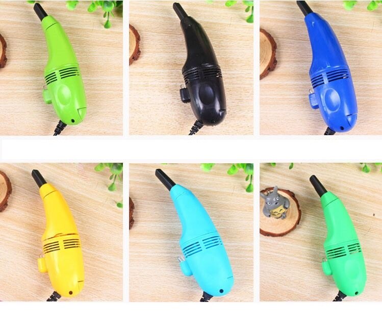 Schoffice Mini USB Vacuum Cleaner for Computer Useful Portable USB Gadgets