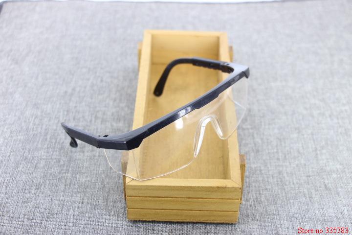 2pcs PC Eye Protector Impact resistant protective glasses goggles Dust storm cycling dustproof glasses safety work