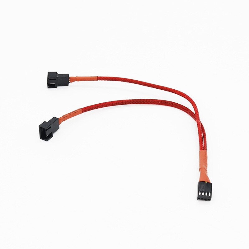 CABLE DE EXTENSION PWM CONEXION DEL VENTILADOR DE 4 PINES DE 10CM DLOOCK