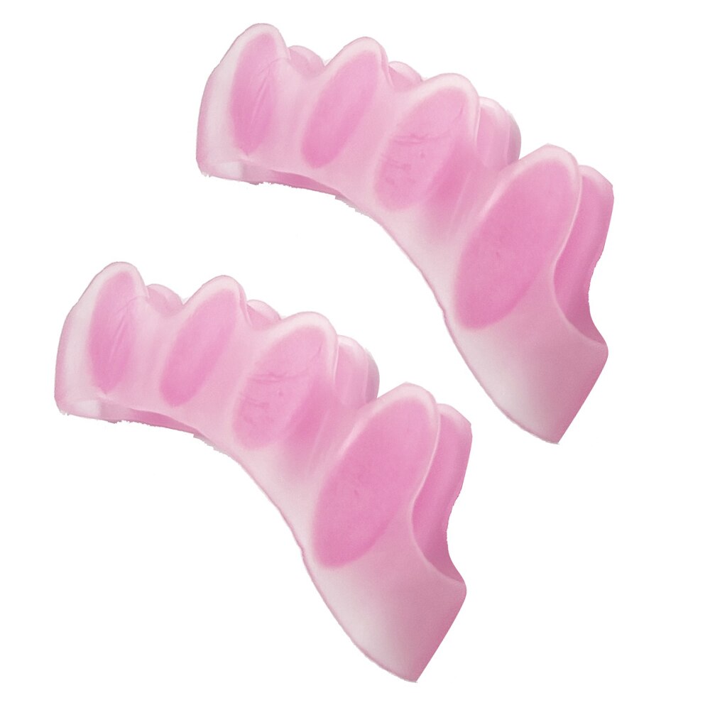 2 pcs Toe Separator Overlapping Toes gel silicone Foot Bone Device Nail Tools Foot Care Fingers Protector