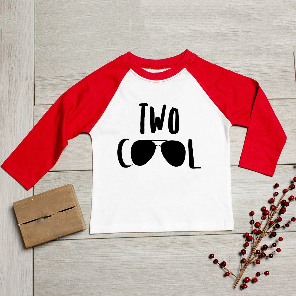 2nd Geburtstag Hemd Unisex Wilde und Zwei Geburtstag Hemd 2nd Geburtstag Junge Mädchen Party T-shirts Kinder T-shirts Kinder Langarm t: HJ64-KRTRD- / 3T