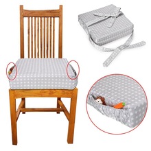 Børn øget stol pad baby booster sæde børn spisepude justerbar foldbar aftagelig stol booster sæder