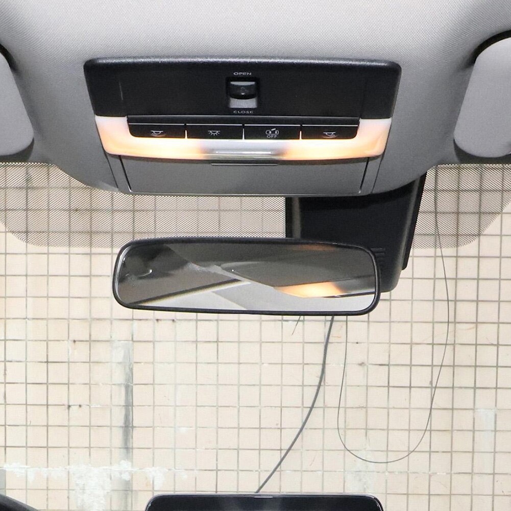 VODOOL 4.3'' Car Auto TFT Car Parking Mirror Monitor 2 Video Input For Rear view Camera Parking Assistance System