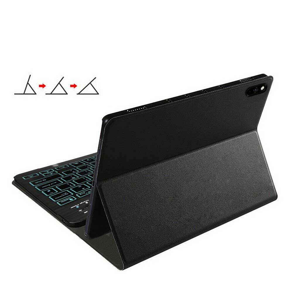 Bluetooth Keyboard Case For Huawei MatePad Pro 10.8 inch MRX-W09 MRX-AL09 Case With Keyboard PU Leather Flip Stand Cover