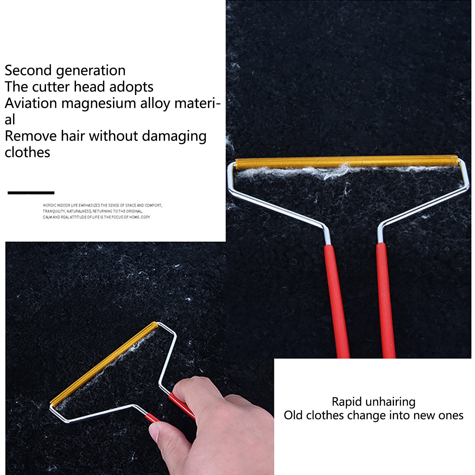 25# Portable Lint Remover Clothes Fuzz Shaver Manual Epilator Clothes Shaver Hair Stoppers Catchers For Pilling Sweater Epilator