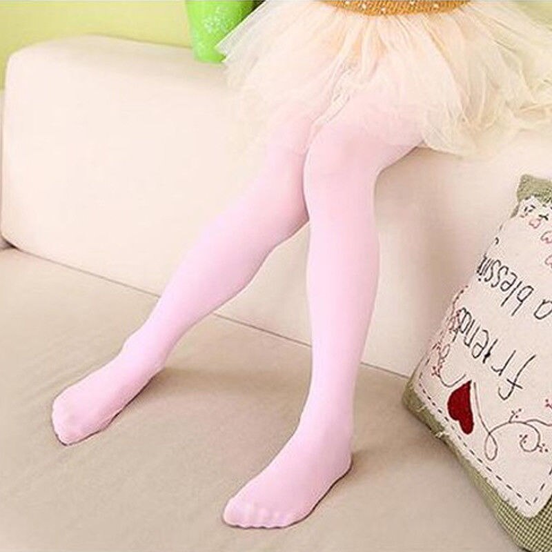 Lapset aikuiset avosukkahousut tanssisukka baletti sukkahousut candy väri solid baletti tanssisukkahousut: Vaaleanpunainen / S