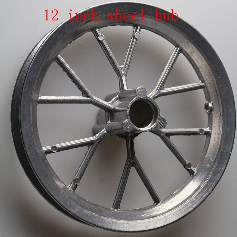 12 inch Aluminum Rim Wheel Hub Tire fit Bike Scooter Razor Dirt Bike Rocket MX350 MX400 Mini Dirtbike