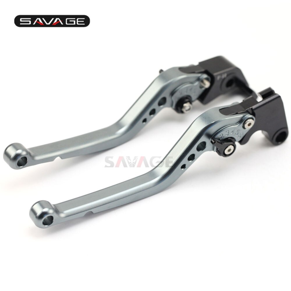 Long Court Levier D'embrayage De Frein Leviers Pour HONDA NC 700S 700X 750S 750X CTX 700 750 VFR400R VTR250 NC700S NC700X NC750S NC750X CNC: long titanium