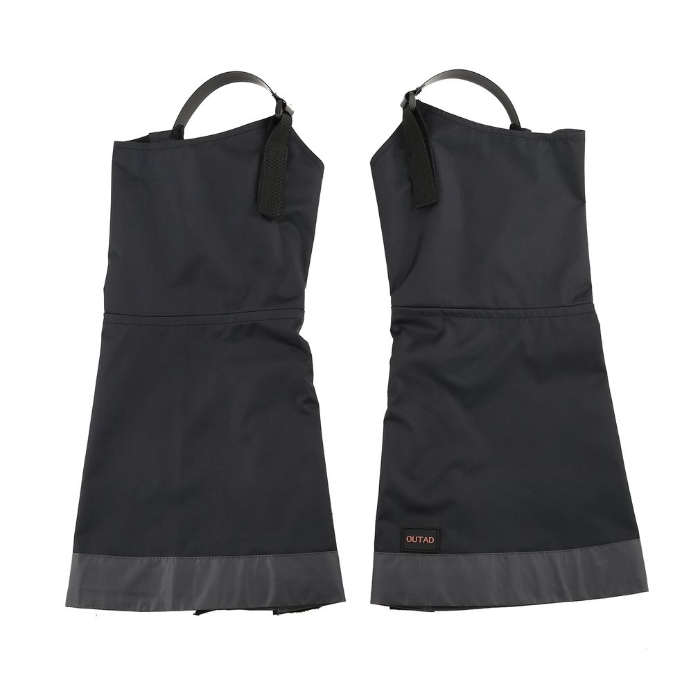 1 par de mallas impermeables para nieve, cubierta de polainas, polainas transpirables para la pierna, para senderismo al aire libre, senderismo, escalada, caza