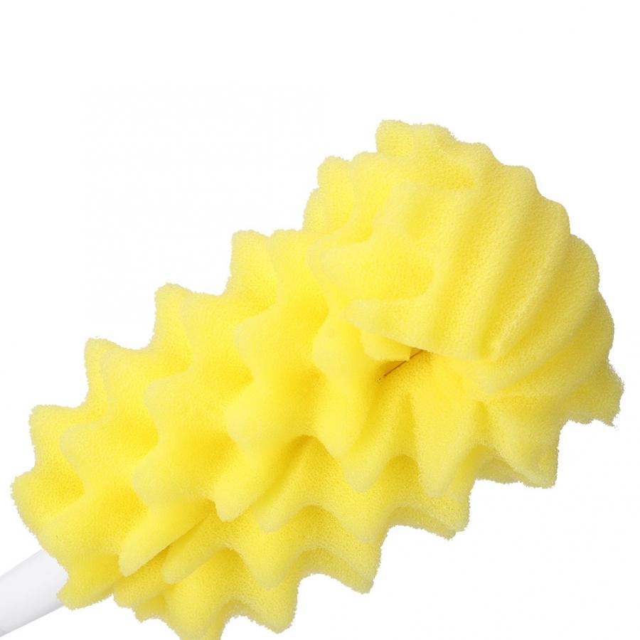 2 teile/satz Schwamm Baby Milch Flasche Reinigung Pinsel 360 Grad Griff Flasche Pinsel Reiniger Pinsel Tool Kit Flasche Accesssory
