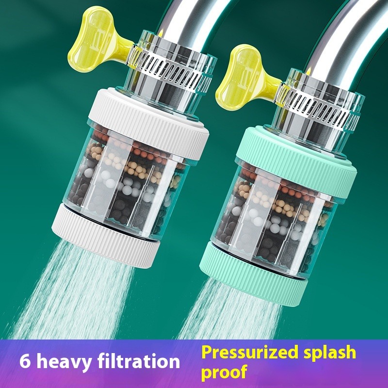 Waterkraanfilter Huishoudelijke keuken Thuiskraan Mini Kraanwater Schone luchtreiniger Filter Filtratiepatroon Koolstoffilter