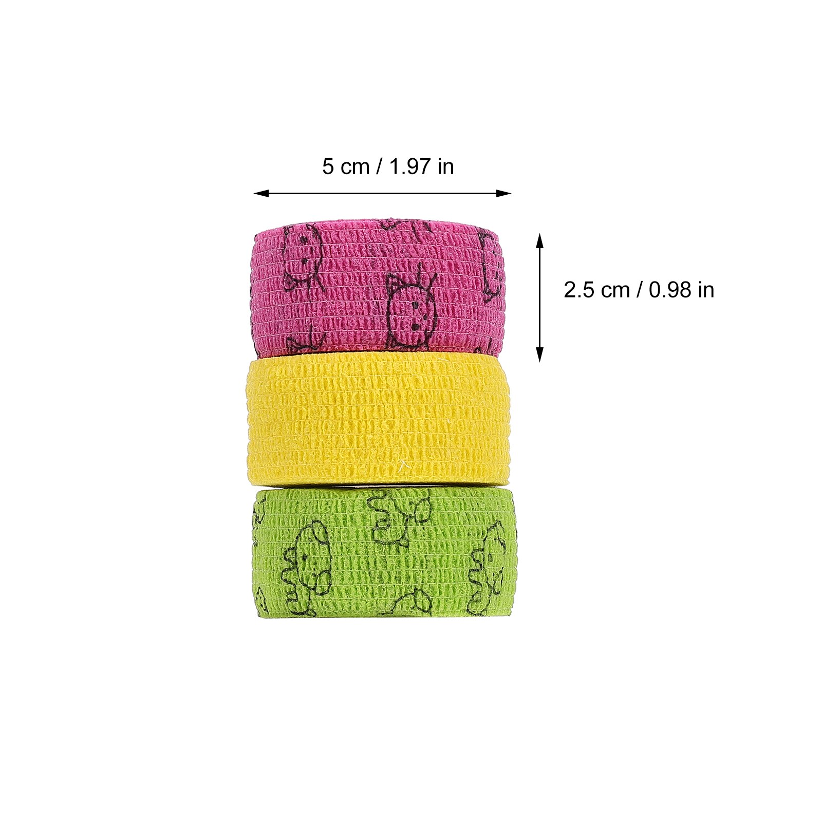 12Pcs Pet Bandages Cartoon Huisdier Kat Hond Bandages Sport Bandages