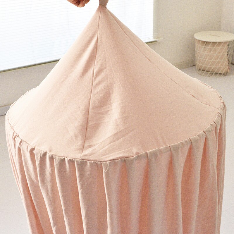 Opknoping Kinderen Beddengoed Dome Bed Canopy Klamboe Bedcover Gordijn Thuis Bed Decor Roze Baby Indoor Prinses Tent Speelhuis speelgoed
