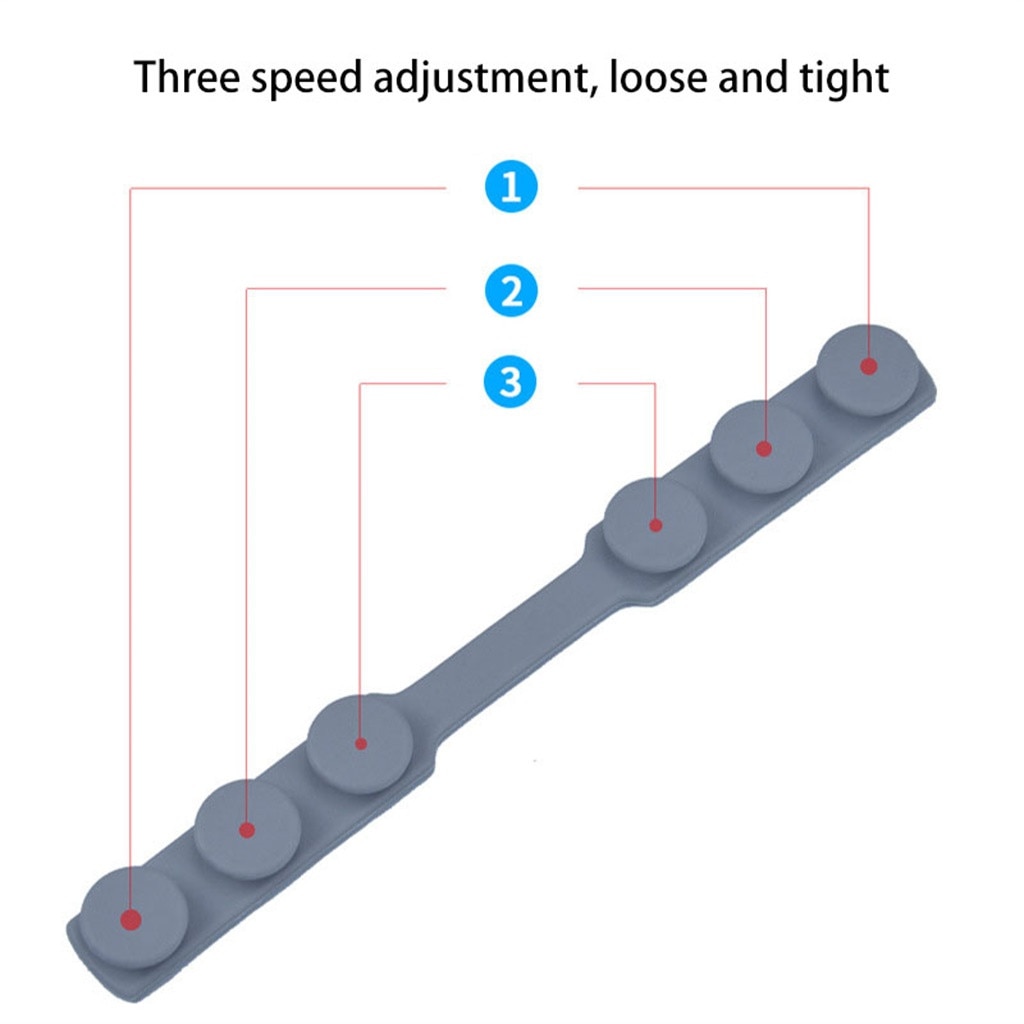 Masques réglables antidérapants à troisième vitesse, poignées auriculaires, crochet d'extension, support de boucle, 5/6/8 pièces