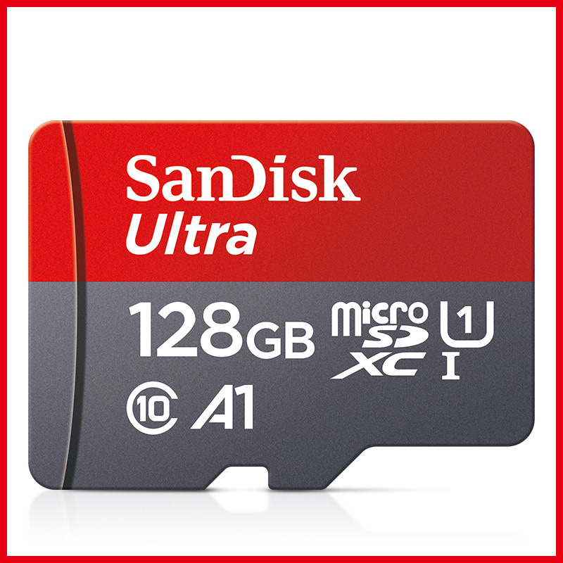 Karta pamięci sandisk  a1 32gb 64gb 128gb 256gb karta micro sd 512gb 10 karta pamięci flash uhs -1 karta pamięci microsd tf do smartfona: 128 gb
