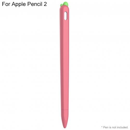 Tablet PC Stylus Waterproof -proof Silicone Case Cap Anti-lost and Durable Carrot Girl Cute Pencil Case for Apple Pencil 1/2: F for Apple Pencil 2