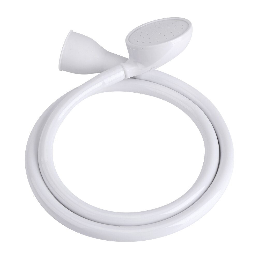 Enkele Tik Zacht En Flexibele Pet Douche Sproeikop Slang Push Op Bad Wastafel Kraan Attachment Fit Voor Meest van Standaard Kranen