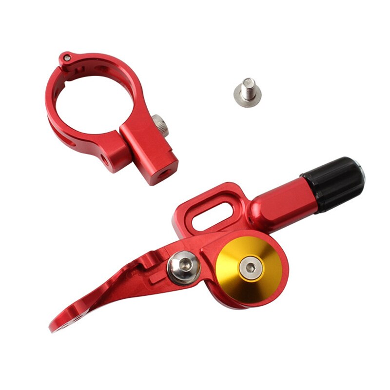 MUQZI MTB tija de sillín cuentagotas remoto palanca ajustable cambio 22,2 MM para MTB bicicleta de carretera negro