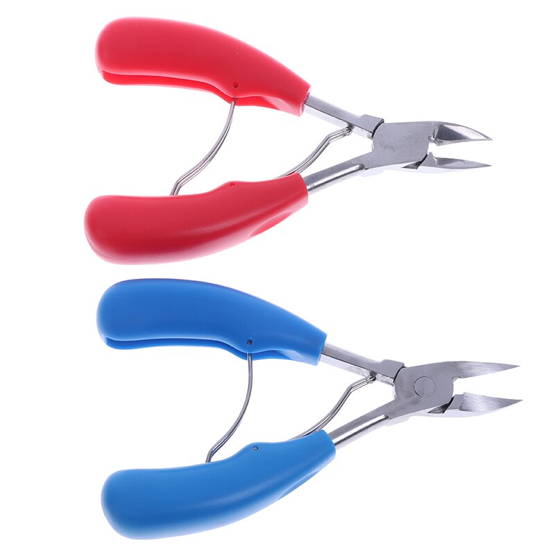 Stainless Steel Toe Nail Clippers Nail Correction Thick Nails Ingrown Toenails Nippers Cutters Dead Skin Dirt Remover Pedicure
