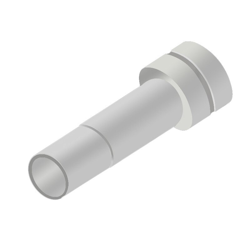 Factory DIY 3.5MM Jack Tail Clamps Plug 4mm Series 3.5mm Tail Hole Protective Filling Sleeve Tail Repair Applicable: 20x White