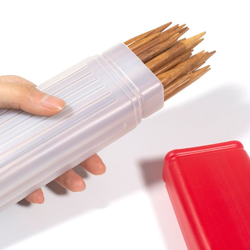 1 Pc Needle Organizer Sweater Knitting Needles Storage Box Multi-function Plastic Sewing Tool Container Random