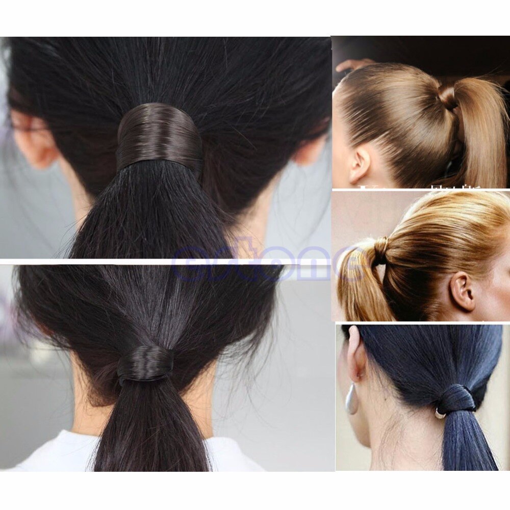 coreana pelo Cola de Caballo soportes trenzas pelo Twist banda de goma diadema