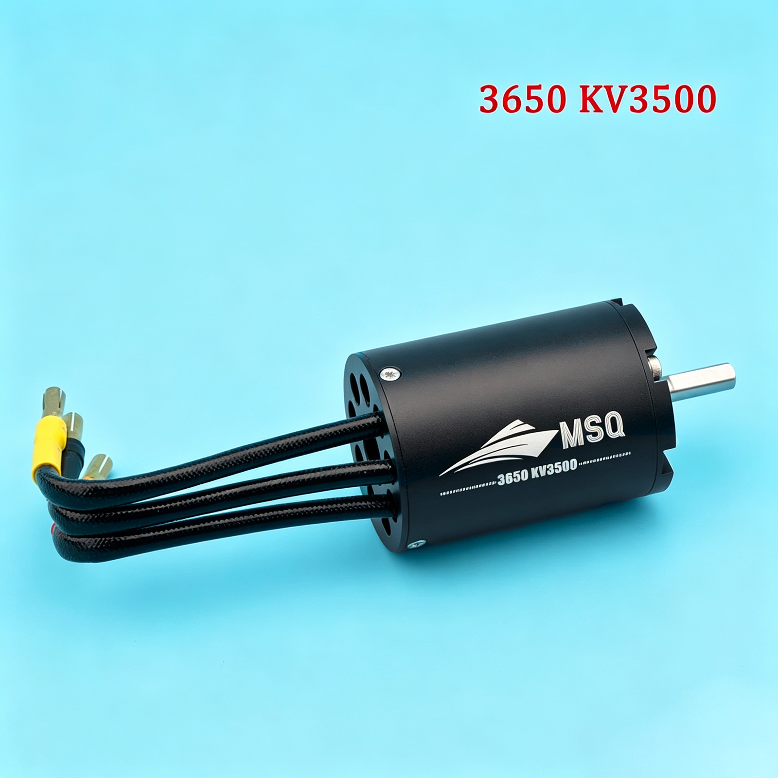 Ad alta Velocità MSQ 3650/3660/3674 Motore Brushless KV1600/1650/2000/2100/2200/2800/3400/3500 motore a 4 Poli Per La RC Marine Barche: 3650  3500KV