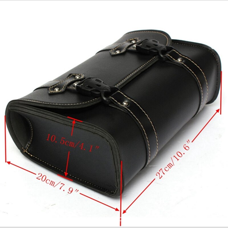 Alforja de motocicleta para Motor de Japón, alforja Universal para motocicleta, modelo lateral de cuero PU, bolsa trasera multifuncional