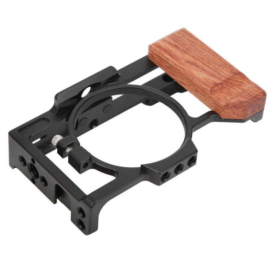 Aluminium Alloy Camera Cage Extension Bracket Protective Frame for Sony Camera