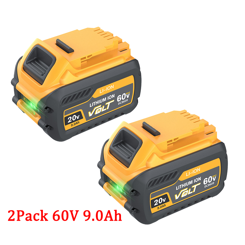 For Dewalt FLEXVOLT 20V/60V MAX Battery 9Ah DCB609 Lithium-ion DCB606 DCB612 DCB609 DCB205 DCB200 DCB182 Batería for Dewalt 20V