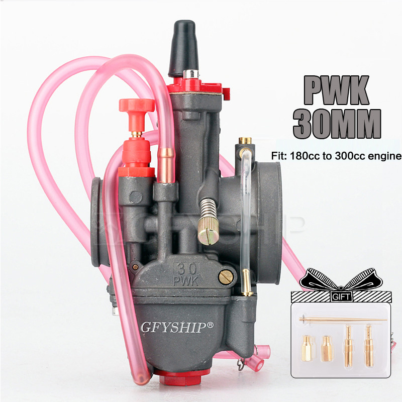 Carburateur universel pour Mikuni Dellorto Koso, à réaction puissante, 24/26/28/30/32/34MM, 250/350cc PWK