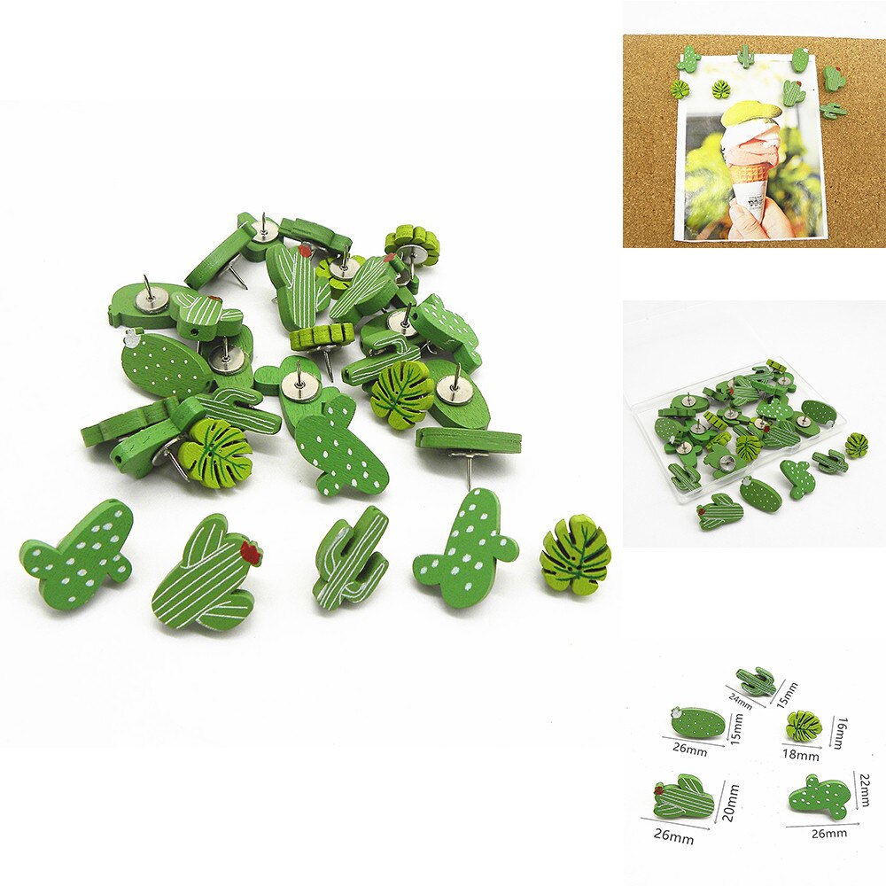 30pcs Push Pins Decorative Thumbtacks for Wall Maps, Photos, Bulletin Board, Thumb Tacks PushPins