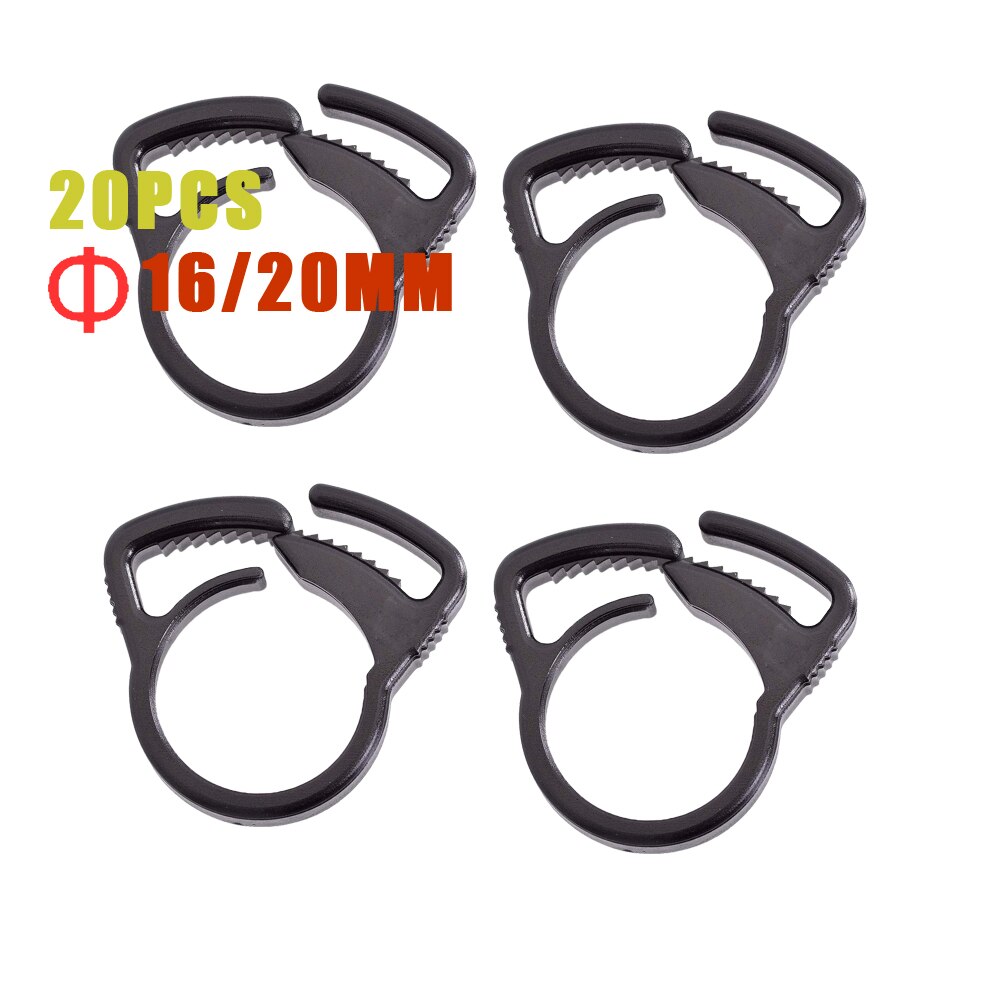Buizen Fitting 16 20 Mm Tee Elleboog Gelijke Barb Connector End Plug Micro Drip Adapter & Pijp Haak Verbinding Bevestiging clips Tuin