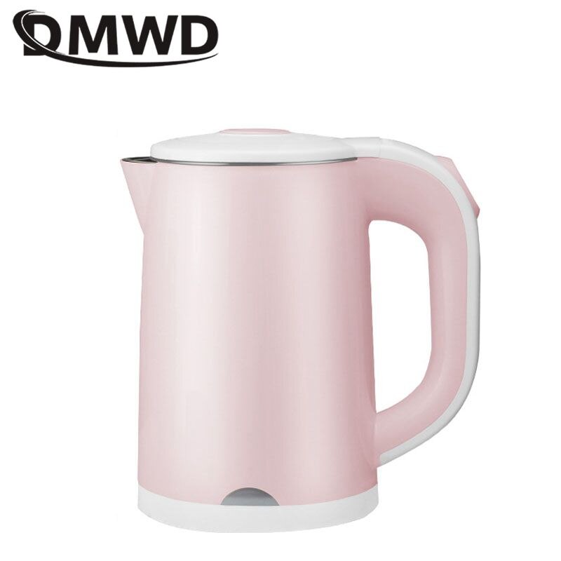 DMWD 0.6L mini czajnik elektryczny 110V-220V bojler na wodę robić podróży służbowej elektryczny dzbanek na wodę 700W z 3 W 1 wtyczka uniwersalna