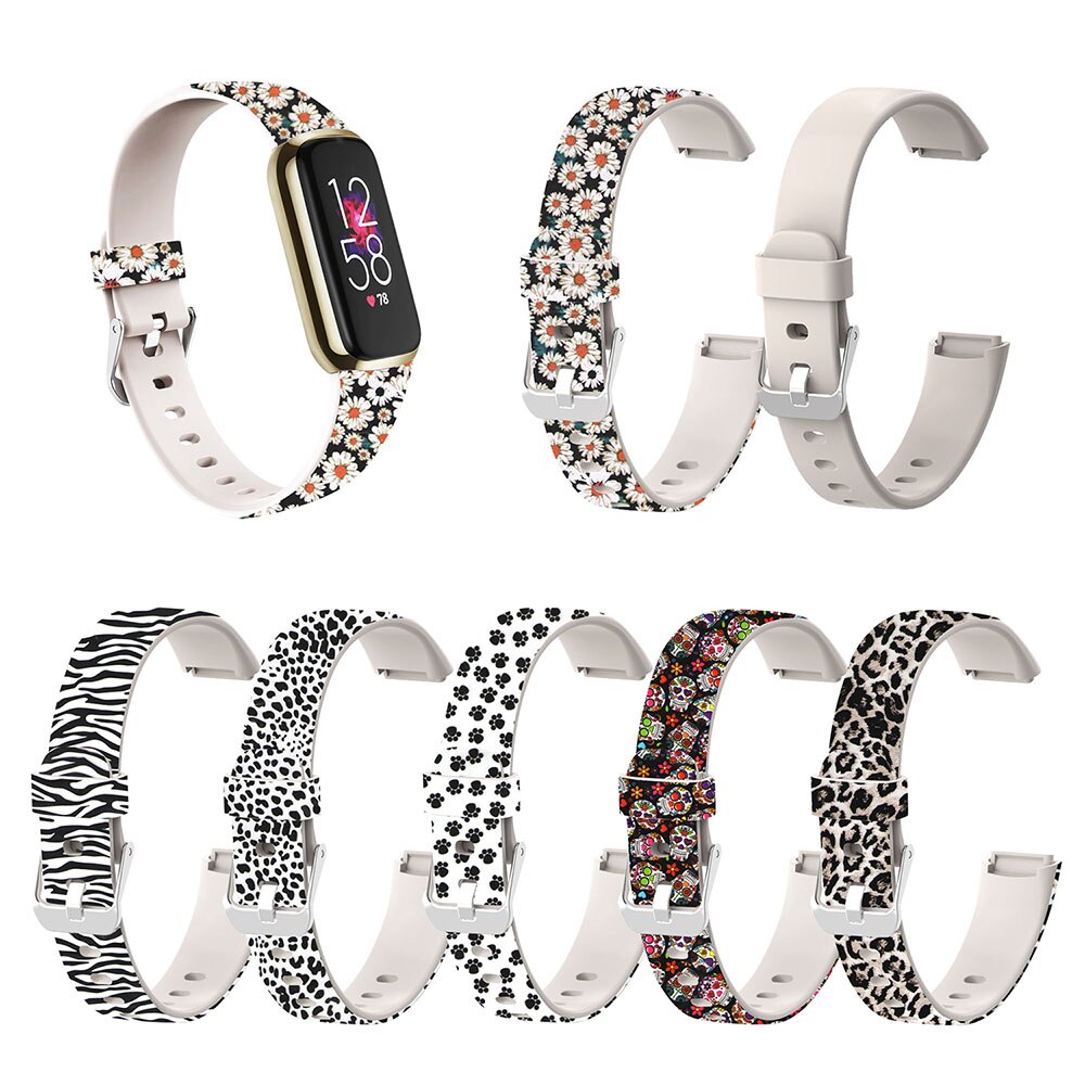 Wrist Strap For Fitbit Luxe Watch Band For Fitbit Luxe Bracelet Soft Silicone Loop Smart Watch Accessories Replacement Belt