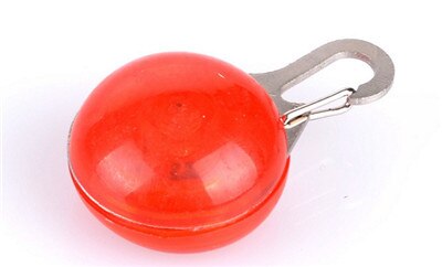Collier lumineux pour chiens bon marché | N06, pendentifs pour chiens de compagnie, collier à Led clignotant, accessoires lumineux, Para Cachorro bibelots pour animaux: Rouge