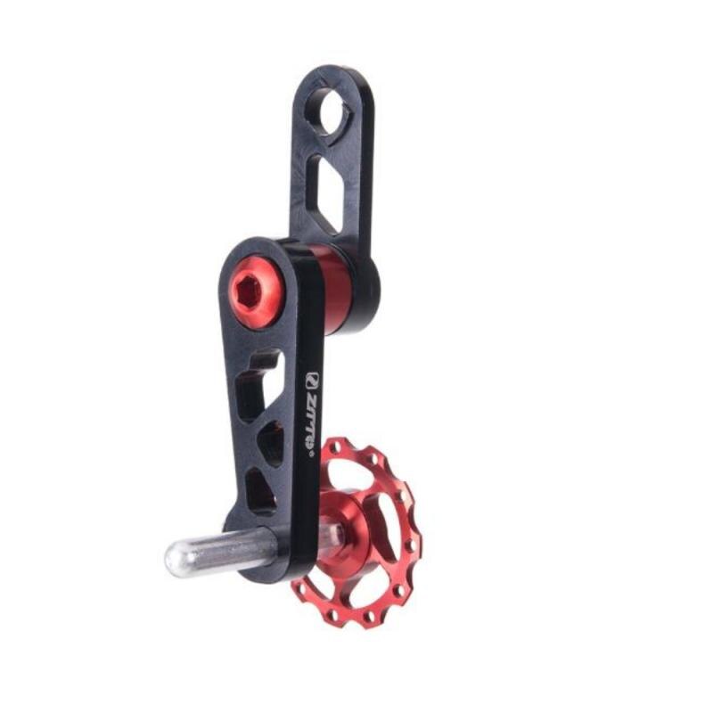 Folding Bike Chainring Tensioner Rear Derailleur Chain Guide Pulley For Oval Tooth Plate Wheel Chain Xipper Bike Parts