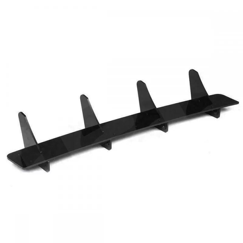 Difusor de labio de parachoques trasero de coche, divisor de alerón para Golf 7