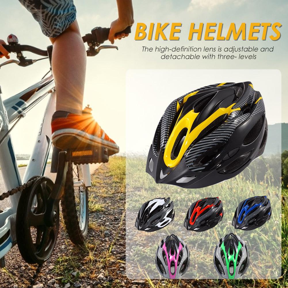 Cycling Safety Helmet Adjustable Brain Bucket Helmet Bike Skating Crash Helmet Breathable Skid Lid for Scooter Electric Bike