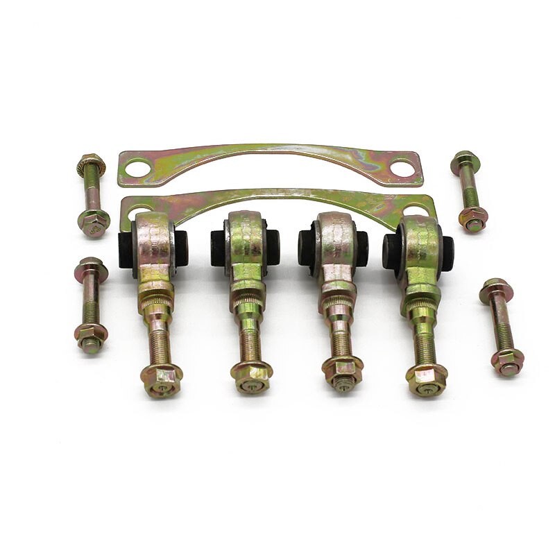 Front Upper Control Arm Bushing Kit replacement Subframe Bushing collars fit for 92-95 Civic EG Brass