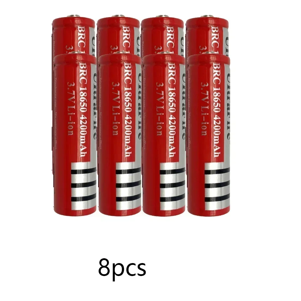 Original 3.7V 18650 lithium battery 4200mAh BRC 18650: GRAY