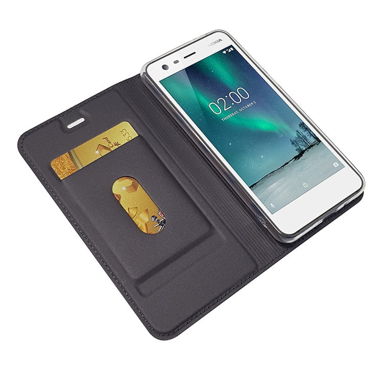 Luxury Leather Flip Case For Nokia 2 Wallet Book Cover For Nokia2 Case Nokia 2 TA-1029 TA-1035 5" Phone Case Hoesje Coque Fundas