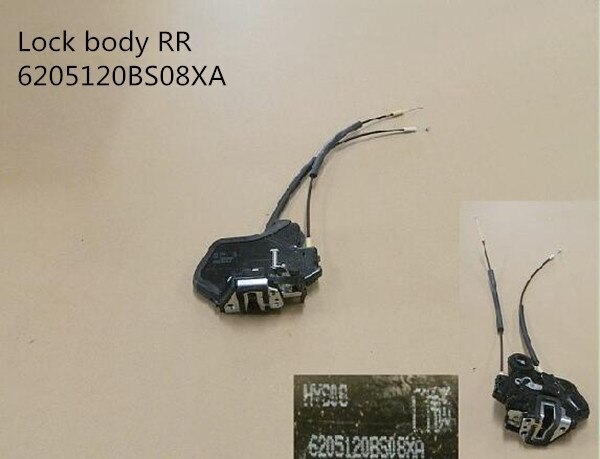 Lock body 6105110BS08XA 6105120BS08XA 6205110BS08XA 6205120BS08XA for Great Wall Florid CC7151SMA05 CC7130SM00: Rear Right