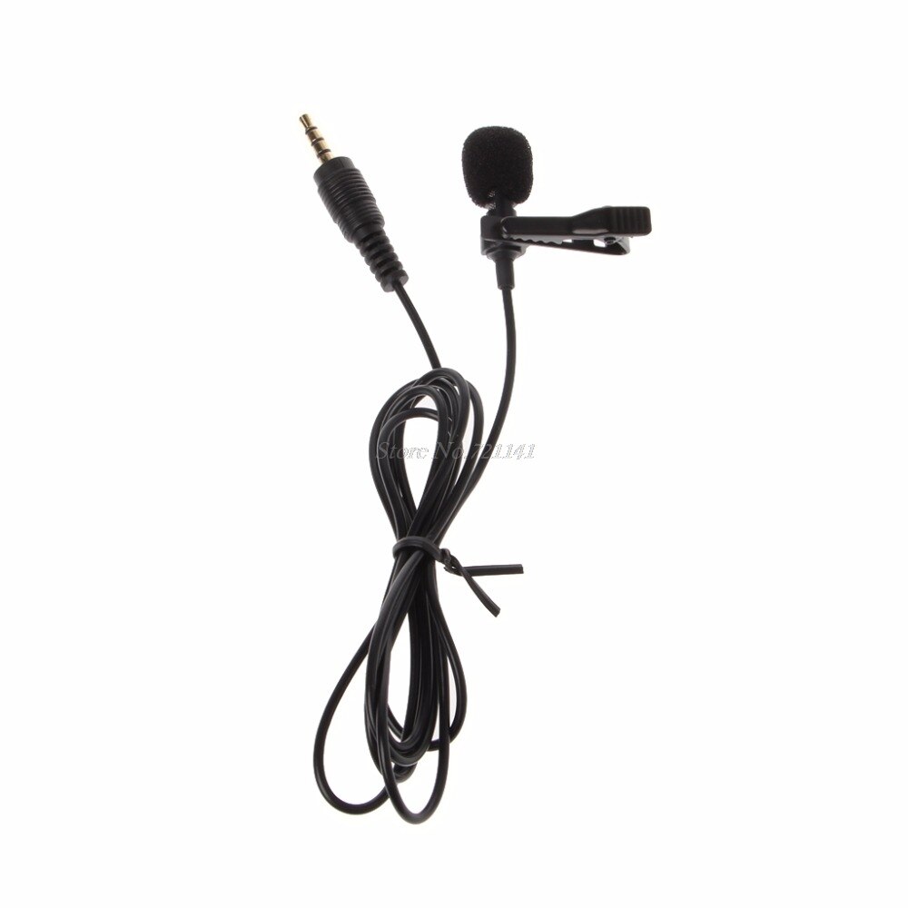 Clip-On Style Omnidirectional Condenser Wired Microphone For Laptop PC Smart Phone Electronics Stocks