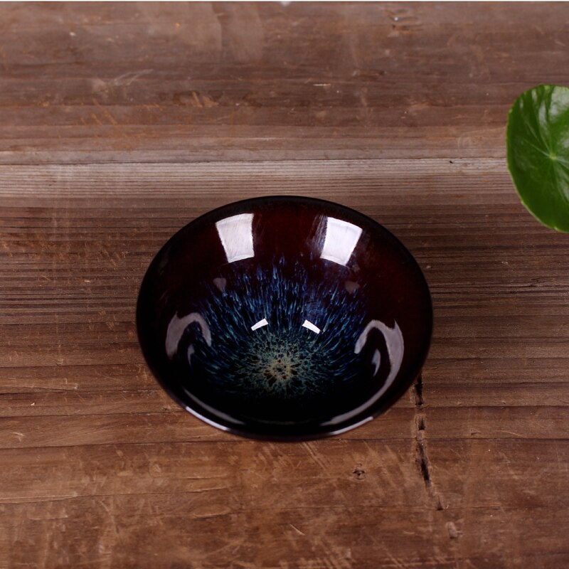 Taza de Té de Cerámica Hecha a Mano - Acabado Crackle Glaze - Vajilla Ecológica de Barro: Taza de Lucha