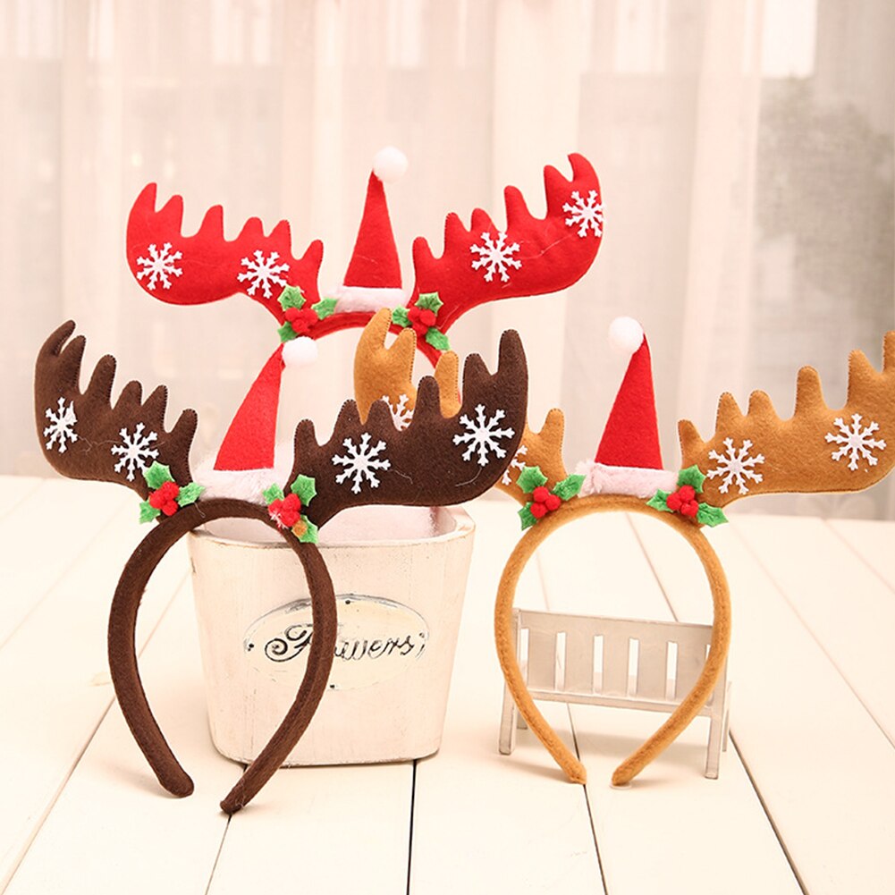 Kerst haarband hoofdband kerstmuts vorm prachtige haarband haarband haaraccessoires