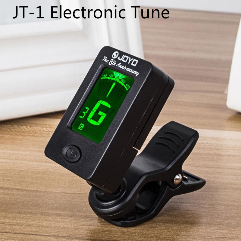 1PC Guitar Electronic Tuner Chromatic LCD Clip on Tuner Electric Acoustic Guitar Bass Violin Banjo Ukulele Guitar Accessories: 01